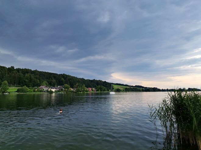 Schwarze Wolken