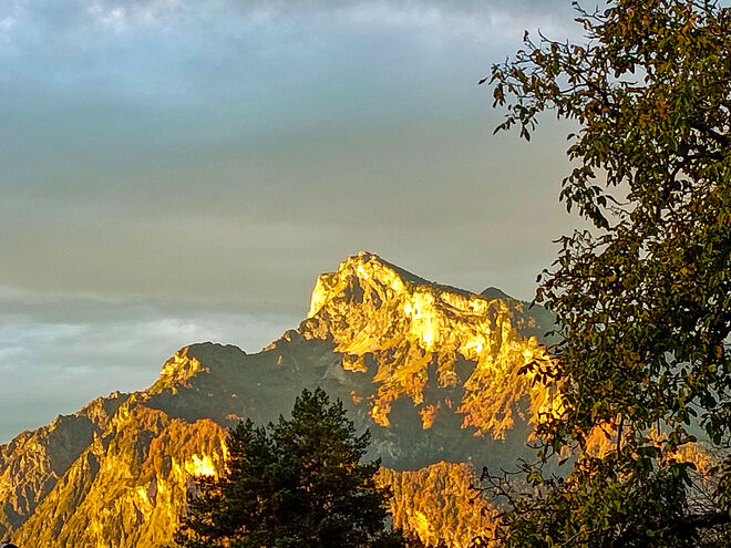 Die letzten Sonnenstrahlen