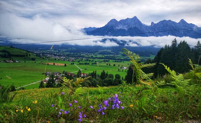 Wolken Meer und Steinernes Meer