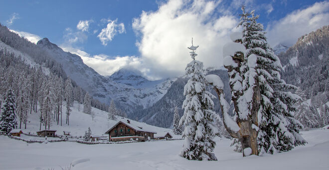 Winterzauber in der Alm