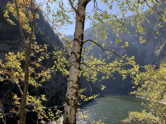 Noch fällt Sonne ins Salzatal