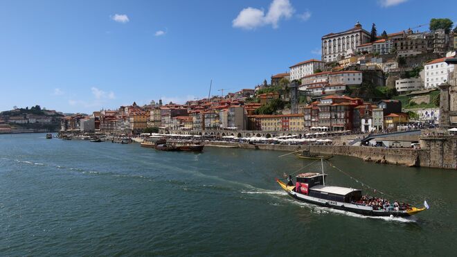 Der Kai in Porto