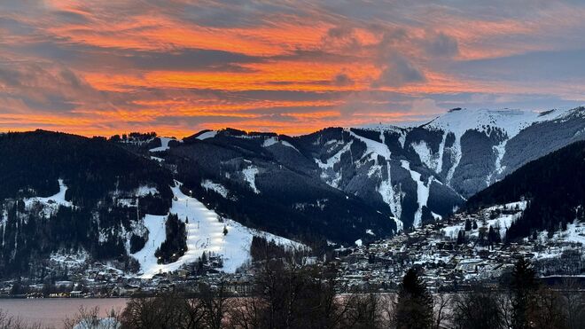 Zell am See zur blauen Stunde