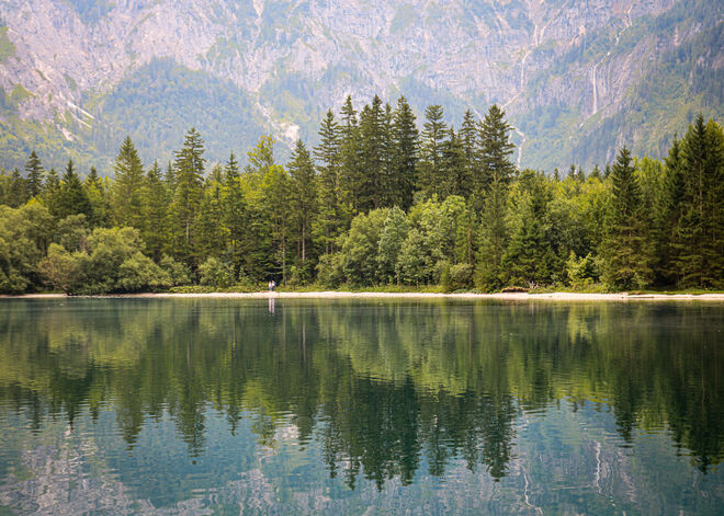 Wildromantischer Offensee