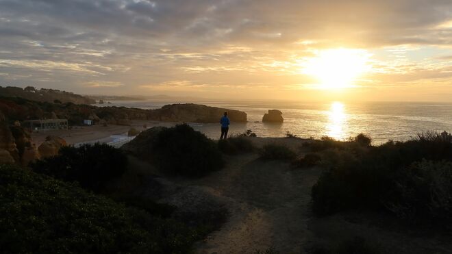 Sonnenaufgang an der Algarve