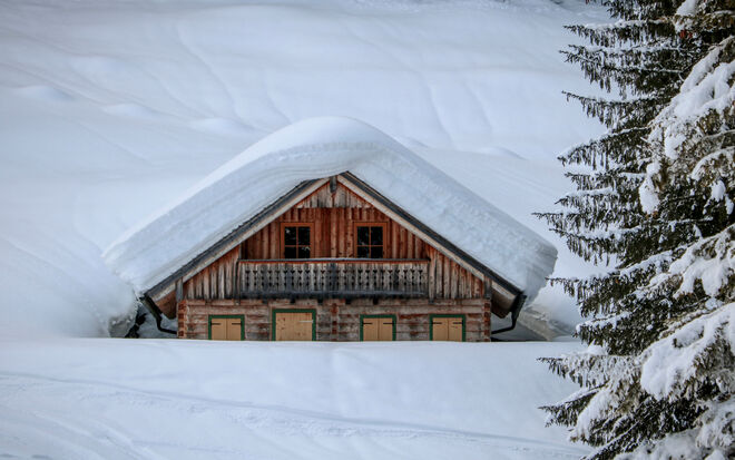 Versunken im Schnee