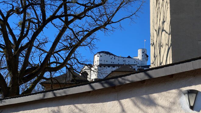 Ein Blick vom Stift Nonnberg