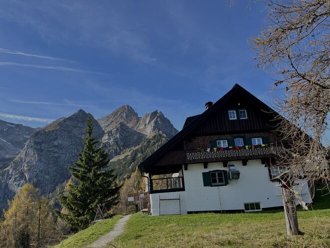 Einladend nach dem Gipfelsieg