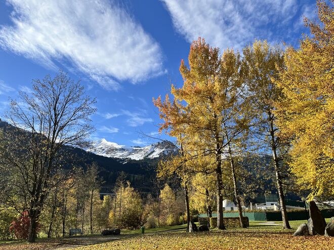 Im Kurpark von Bad Hofgastein