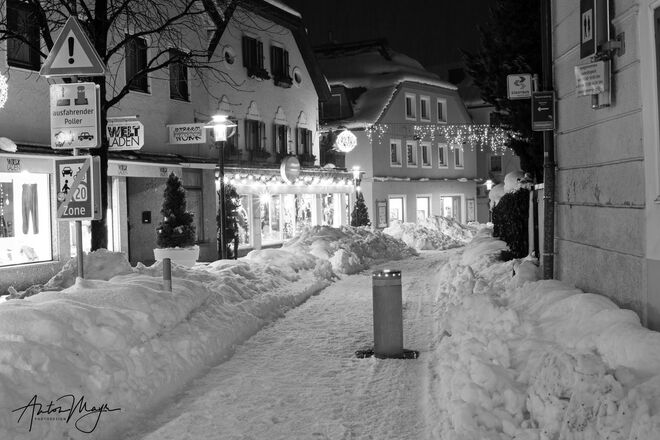 Tief winterlich...