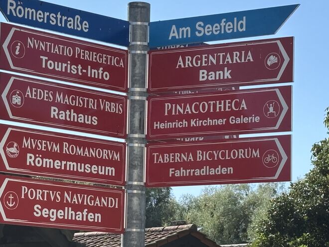 In Seebruck haben die Römer wieder Einzug gehalten!