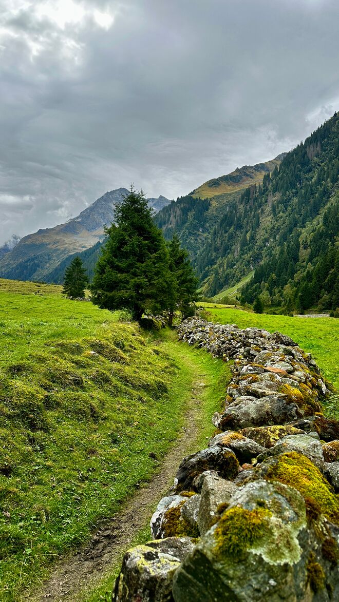 herbstlicher Blick ins Tal