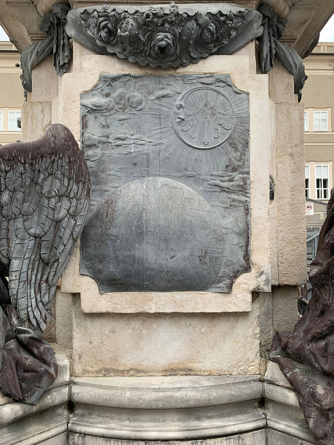 Alte, interessante Landkarte