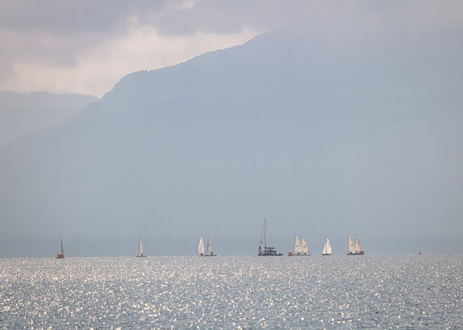 Segelregatta am Chiemsee