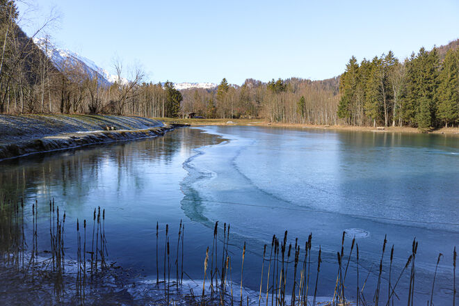 Noch ist der See gefroren...