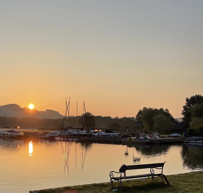 Morgenstimmung am Obertrumersee
