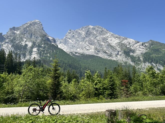 Radlfahren im Nationalpark Berchtesgaden