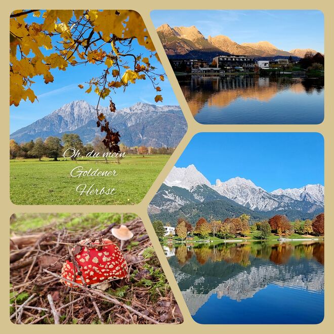 Herbstliche Collage