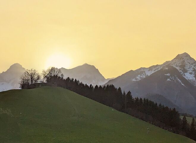 . . . besonderes Karfreitaglicht . . .