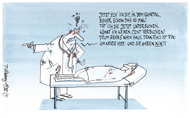 Kassenarzt und Hypochonder…