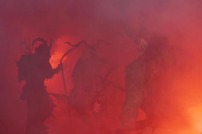 Krampus Silhouette