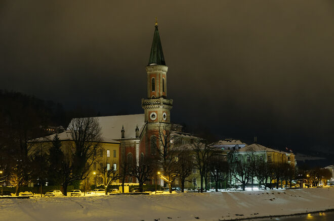 Winterabendspaziergang