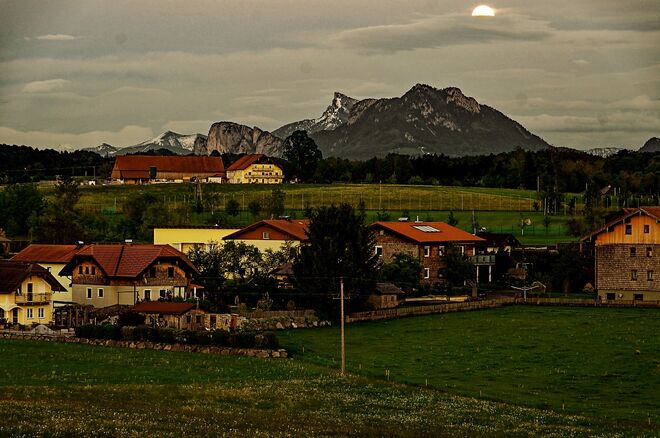 Ein ausnahmsweise trockener Maiabend