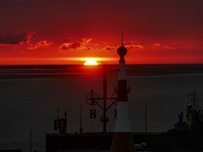 maritimer Sonnenuntergang