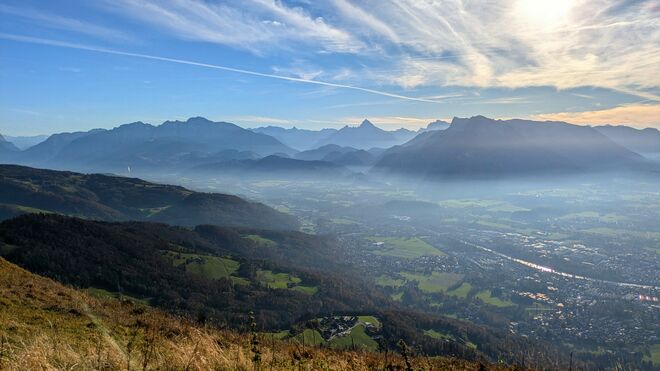 Blick auf Salzburg