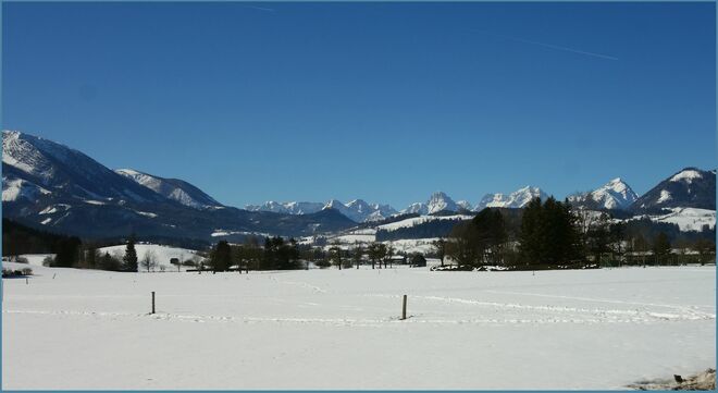 . . . die Prielgruppe überm Horizont . . .