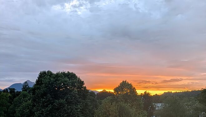 . . . unerwarteter Regentagabend . . . .