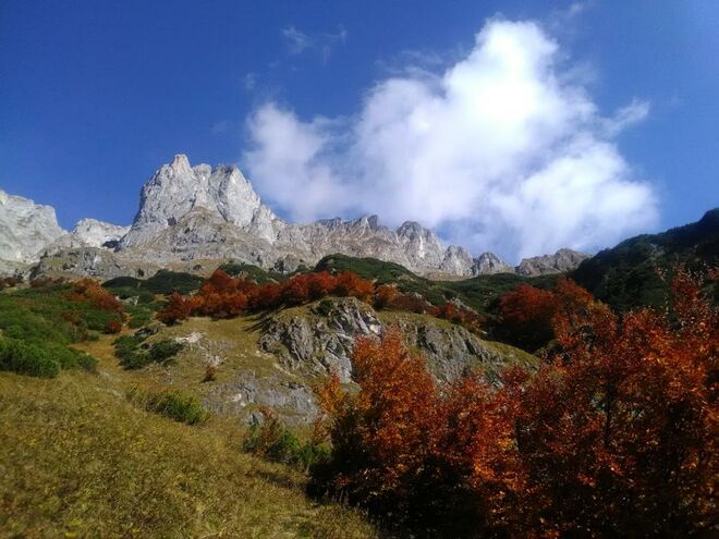 Herbstliches Tennengebirge