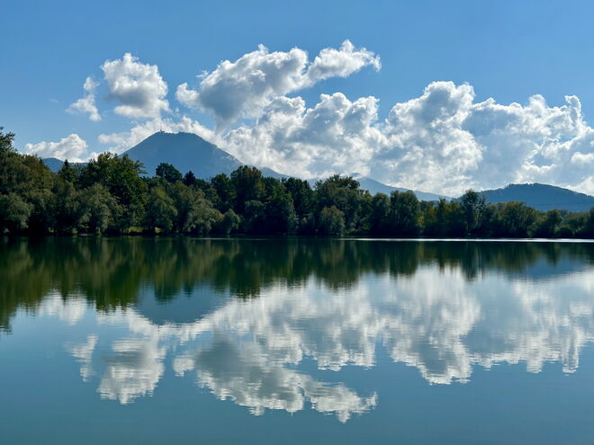 Schöne Wolkenstimmung