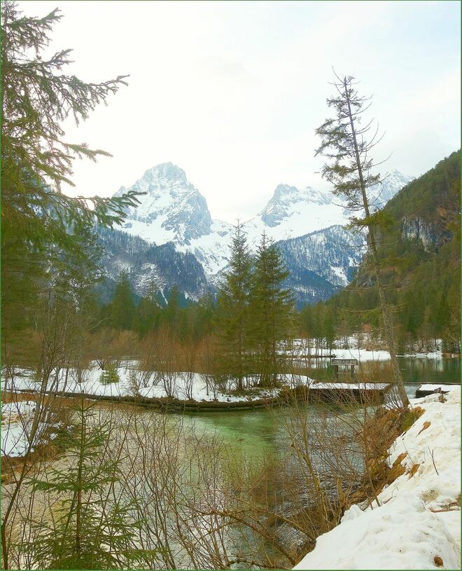 Am Weg zum Schiederweiher . . . .