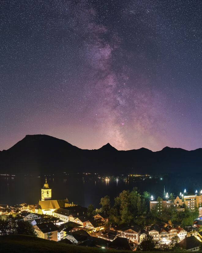 St. Wolfgang bei Nacht