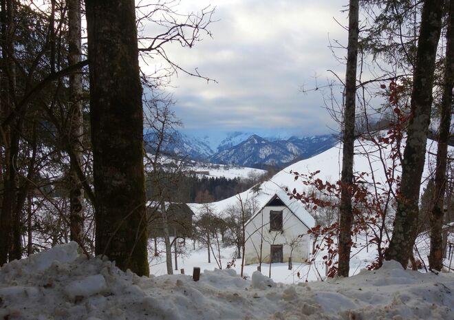 . . . das Tauwetter bekommt Kraft . . .
