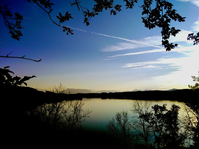 Abendstimmung auf dem Wartstein