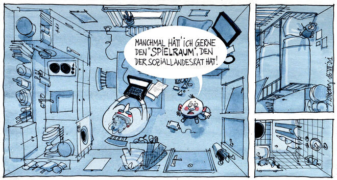 Wenn’s eng wird . . .