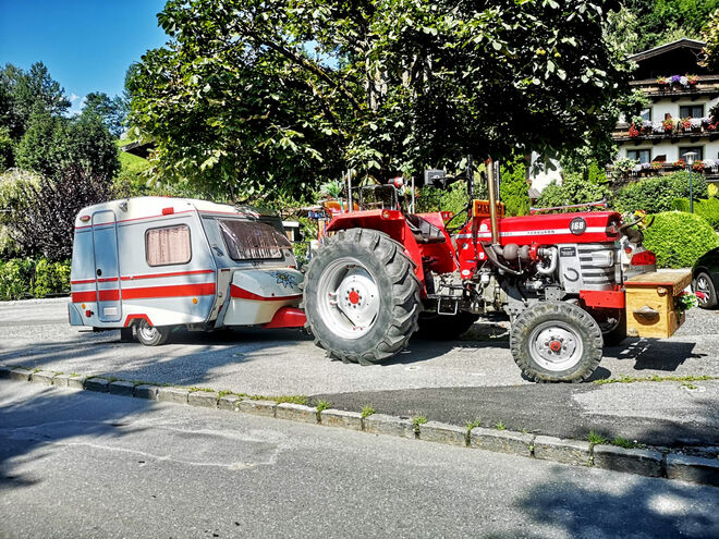 Traktorcamping