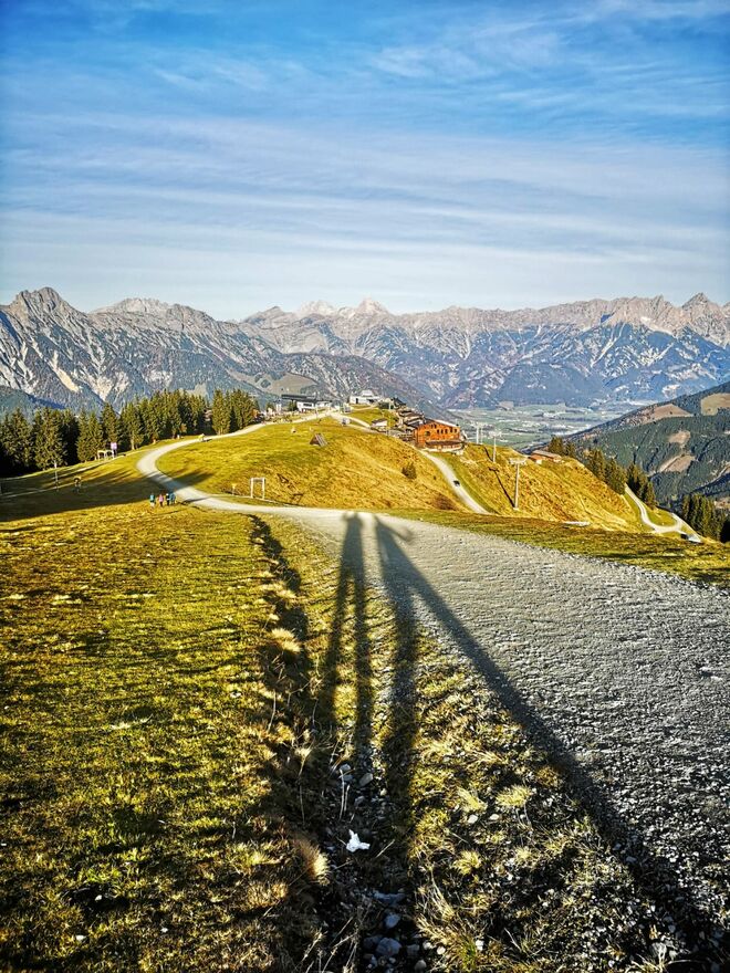 Lange Schatten gehen voraus (Gr.Asitz)