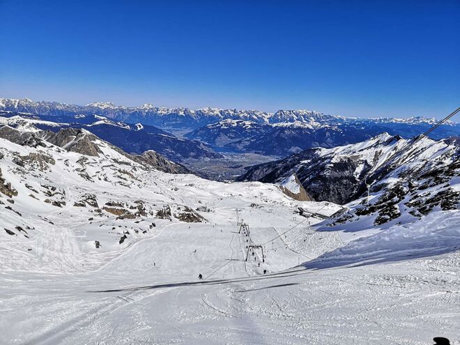 Skispass am Kitz mit gratis Fernsicht bis zum Watzmann