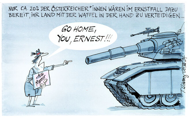Wider den (militärischen) Ernst…