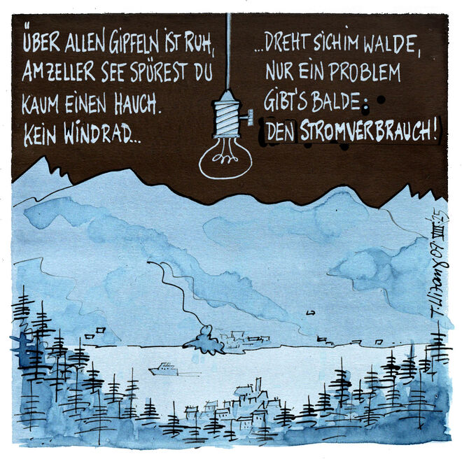 Windstille. . .