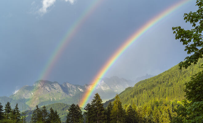 Farbspiele im Lammertal