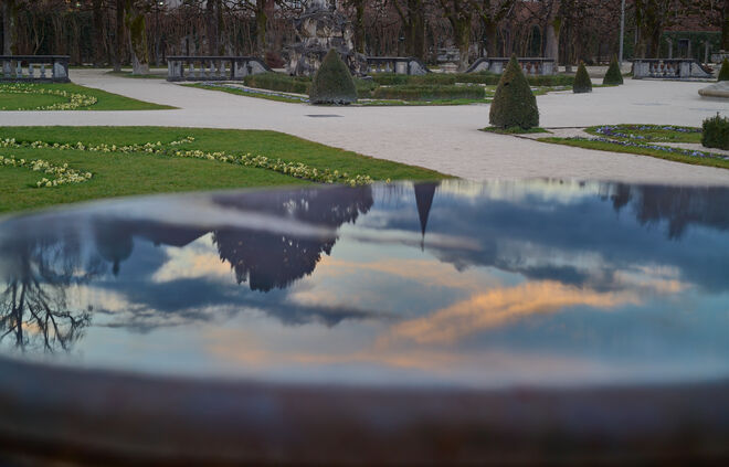 Heute im Mirabellgarten