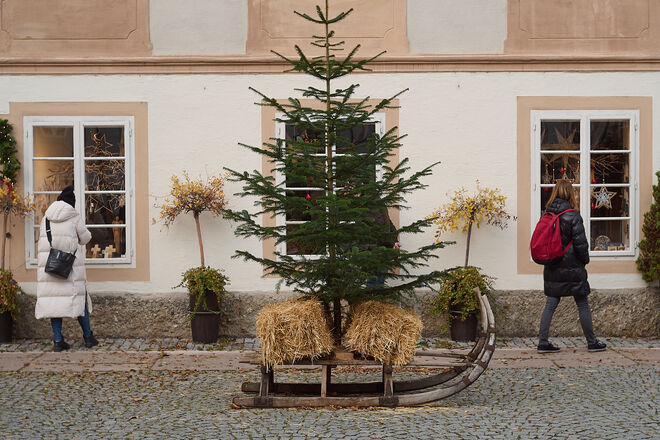 Blicke in die Schaufenster