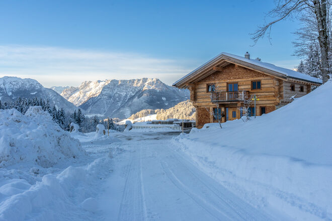 Blockhaus mit Hagengebirge
