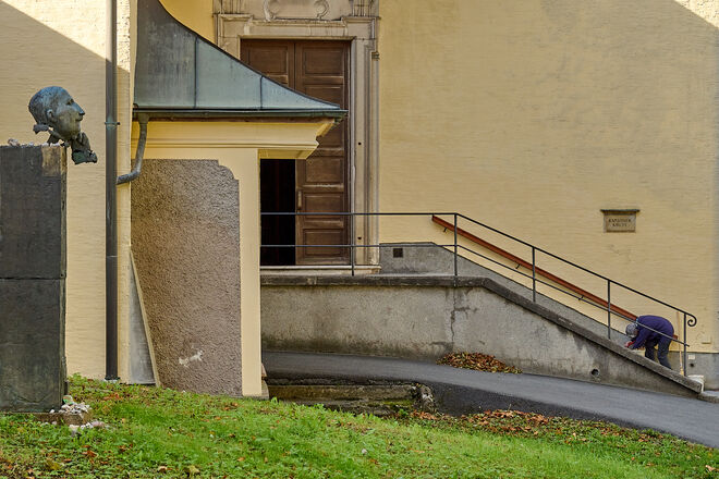Stefan Zweig Denkmal am Kapuzinerberg
