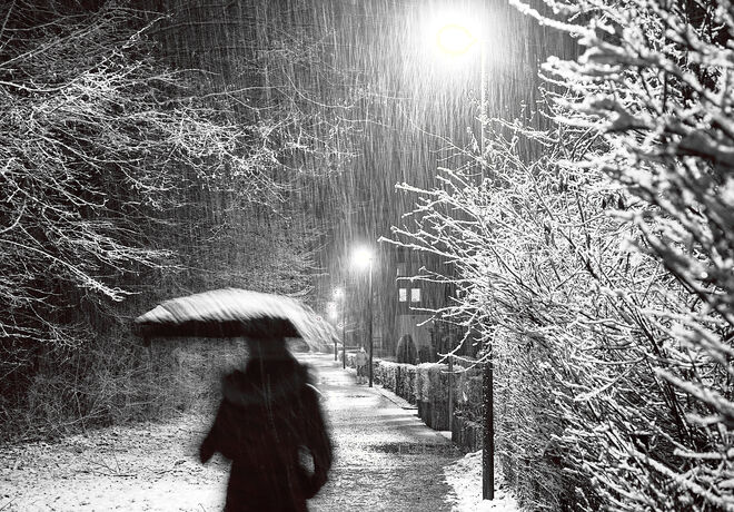 Der Winter ist zurück
