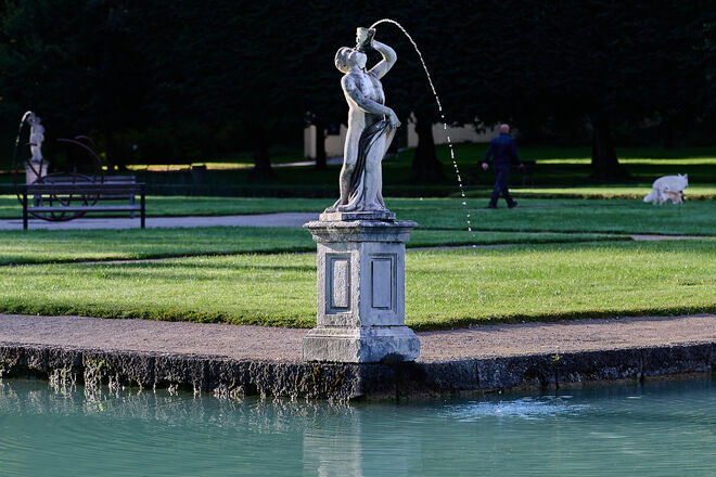 Es plätschert leise in Hellbrunn